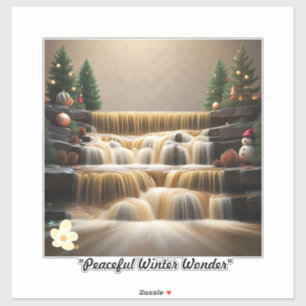 Adesivo "Tranquil Winter's Retreat"