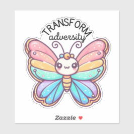 Adesivo Transformar borboleta Adversária