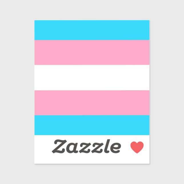 Adesivo  Transgender Flag | LGBTQIA+  (Folha)