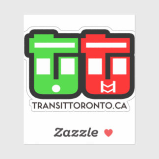 Adesivo Transit Toronto Logo Sticker