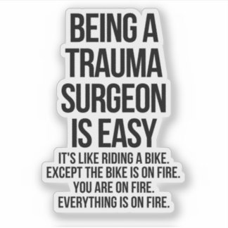 Adesivo Trauma surgeon