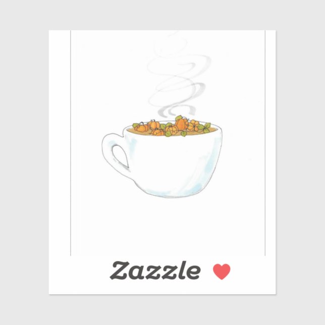 Adesivo Trava do patch da abóbora (Folha)