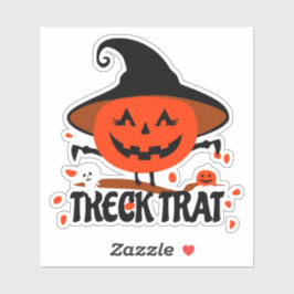 Adesivo Treck Trat Pumpkin sorrindo