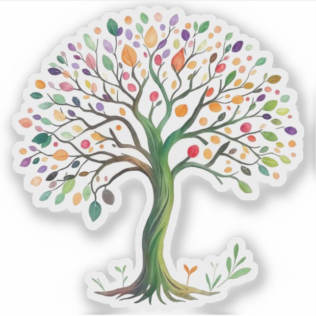 Adesivo Tree of Life vinyl sticker (Frente)