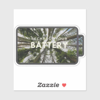 Adesivo Trees Recharge Sticker