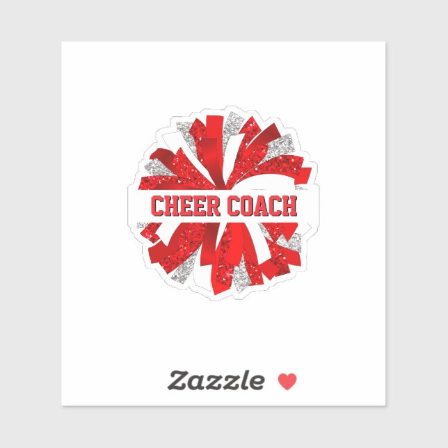 Adesivo Treinador Cheer (Folha)