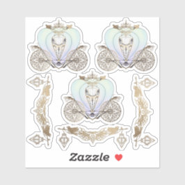 Adesivo Treinador de Contato de Cinderela e lanternas