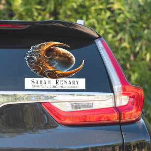 Adesivo Treinador Lunar da Lua ouro Espiritual