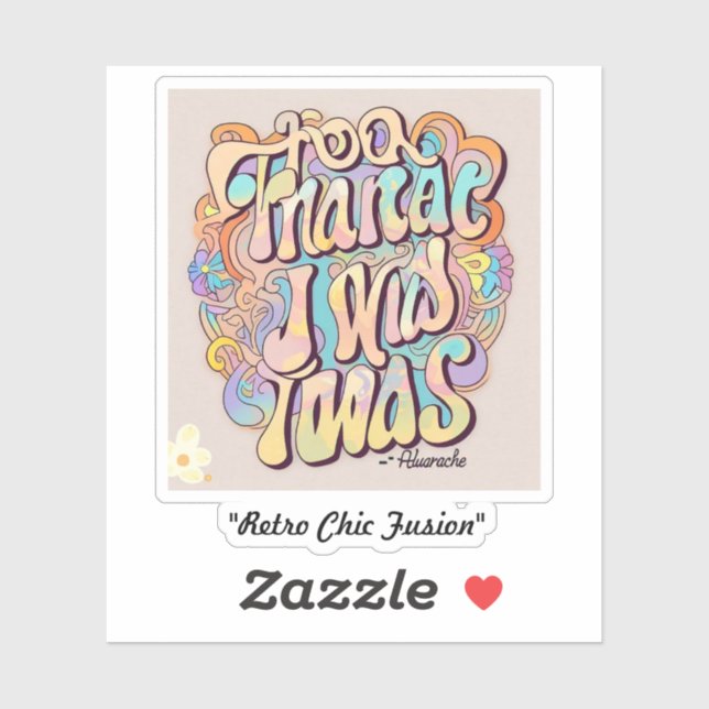 Adesivo Trendy Nostalgia (Folha)