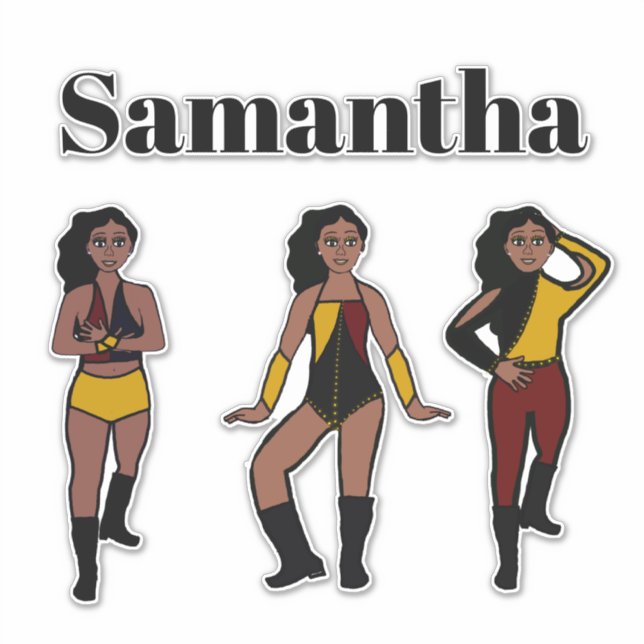 Adesivo Tri Style Dancer Gold Cherry #1 (Frente)