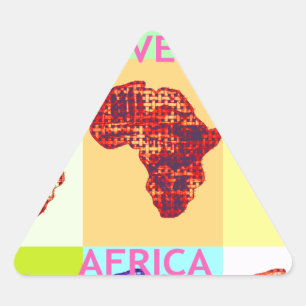 ADESIVO TRIANGULAR ÁFRICA LOVELMENTE