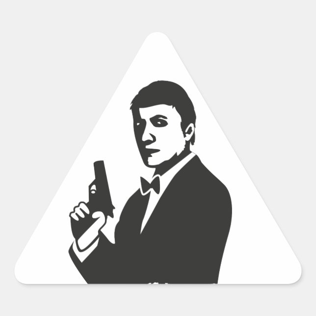Adesivo Triangular Agente (Frente)