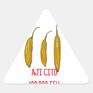 ADESIVO TRIANGULAR AJI CITO HOT PEPPER 100.000 ISH