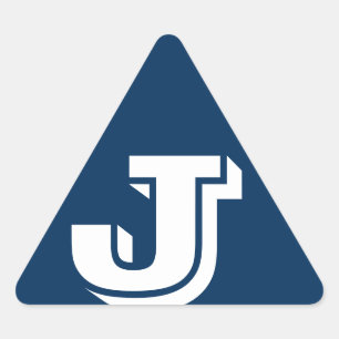 Adesivo Triangular Alfabeto por Janz Capital - Letra J Caixa de Políc