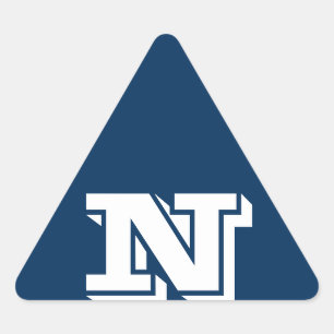 Adesivo Triangular Alfabeto por Janz Capital - Letra N Caixa de Políc