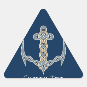 Adesivo Triangular Âncora celta 1