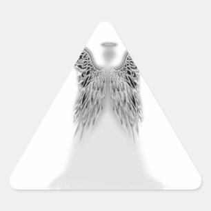 Adesivo Triangular Angel Wings and Light