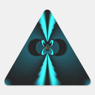 Adesivo Triangular Apenas Hakuna Matata presentes em azul