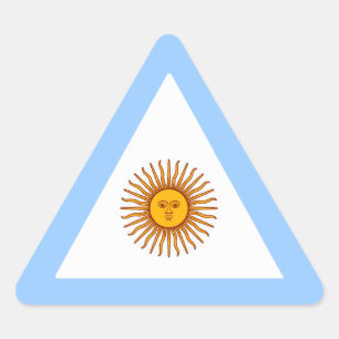 ADESIVO TRIANGULAR ARGENTINA