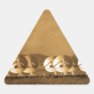 Adesivo Triangular Array muito grande