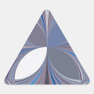 Adesivo Triangular Arte de Borboleta Deslumbrante e Macia em Tons de