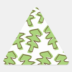 Adesivo Triangular árvore padronizada