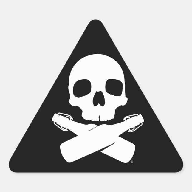 Adesivo Triangular Autocolante do triângulo do Pub Stormer (Frente)