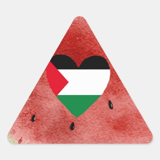 Adesivo Triangular Autocolantes 1 1/2 (folha de 20) (Frente)