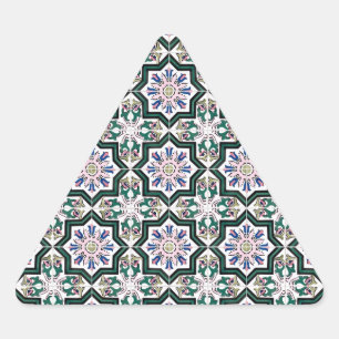 Adesivo Triangular Azulejos