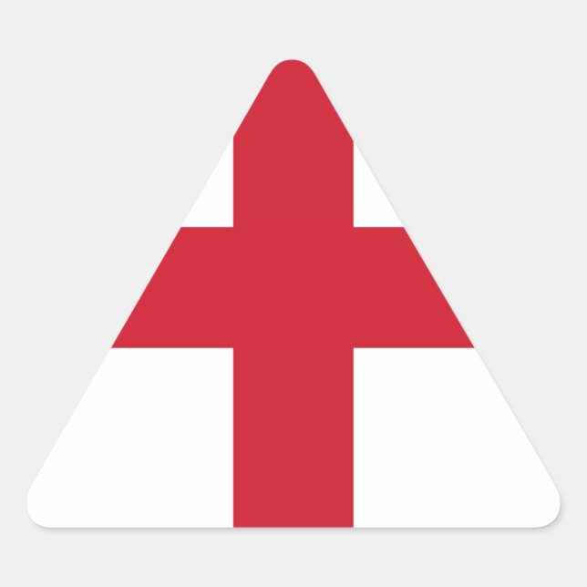 Adesivo Triangular bandeira inglesa (Frente)