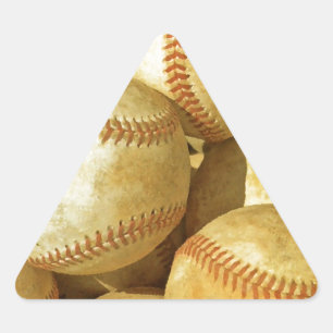 Adesivo Triangular Baseball