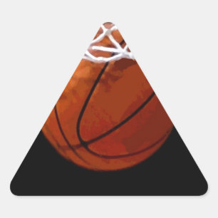 Adesivo Triangular Basquete