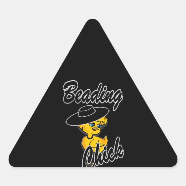Adesivo Triangular Beading Chick #4 (Frente)
