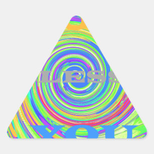 Adesivo Triangular Bebês Crianças Deus abençoe Você...