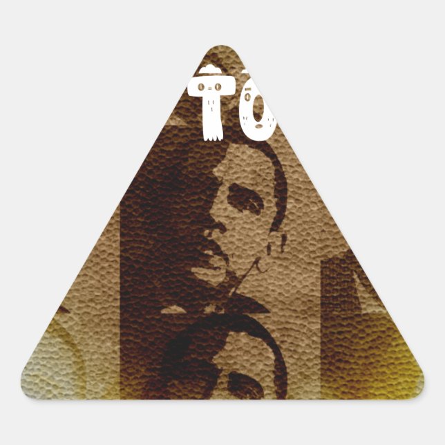 Adesivo Triangular Bem-vindo ao Quênia (Frente)