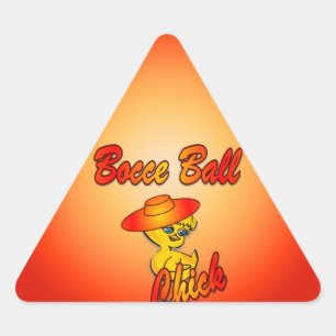 Adesivo Triangular Bocce Ball Pintinho nº 5