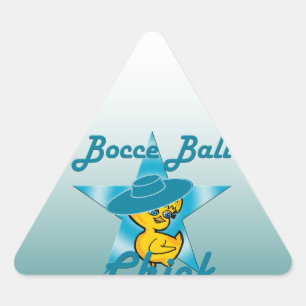 Adesivo Triangular Bocce Ball Pintinho nº 7