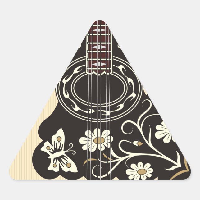 Adesivo Triangular Bouzouki (Frente)