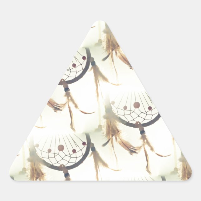 Adesivo Triangular caçador de sonhos (Frente)