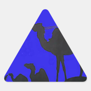 Adesivo Triangular Camel safari