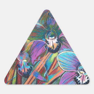 Adesivo Triangular Carnaval 2 do Cymbidium