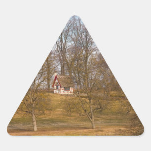 Adesivo Triangular Casca de floresta