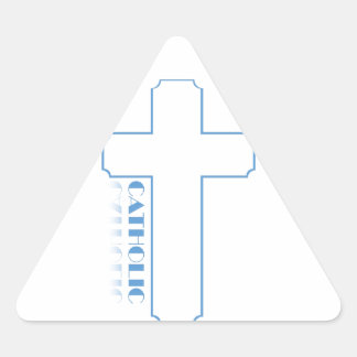 Adesivo Triangular católico