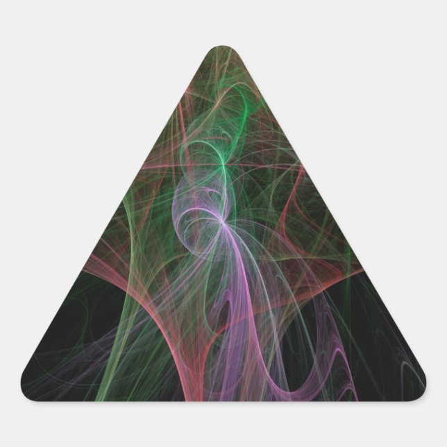 Adesivo Triangular Chama Espacial (Frente)
