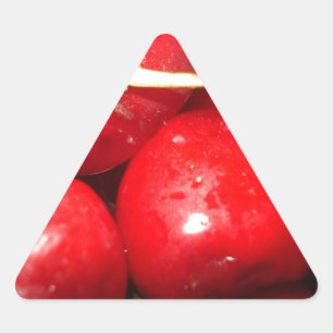 Adesivo Triangular Cherries Art Photo
