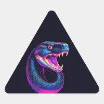 Cobra Cobra no estilo estético Vaporwave