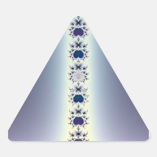 Adesivo Triangular Colar Roxo (Frente)