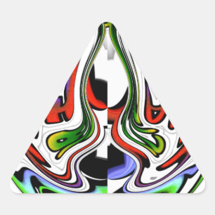 Adesivo Triangular Cores de presentes HakunaMatata hakunamatata