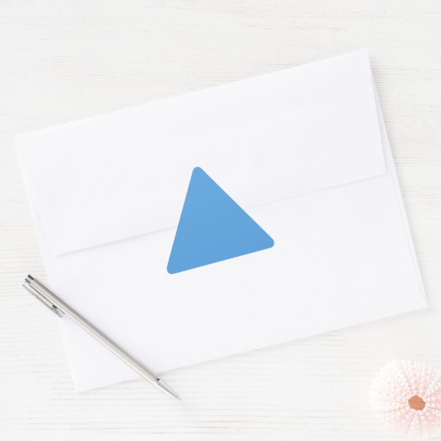 Adesivo Triangular Cornflower Blue (Envelope)