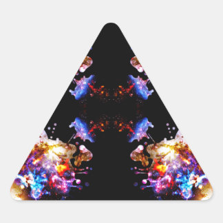 Adesivo Triangular Cosmos coloridosCosmos coloridos